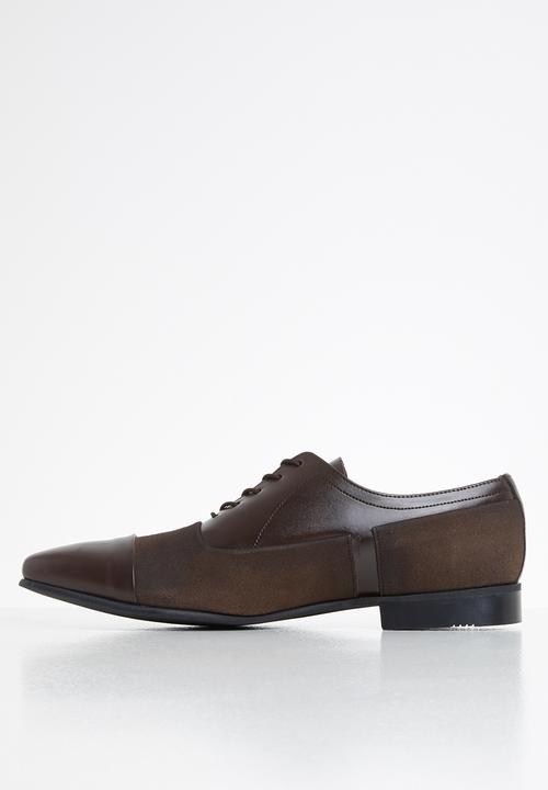 Anton Fabi - Davido pu/faux suede - chocolate