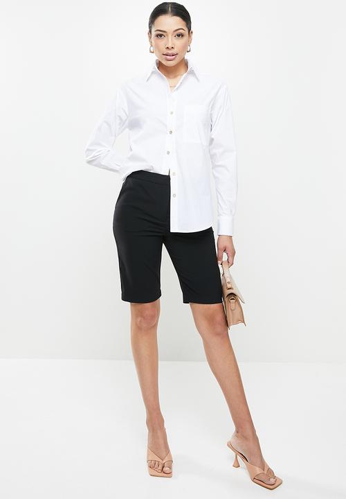 Glamorous - Poplin smart blouse - white