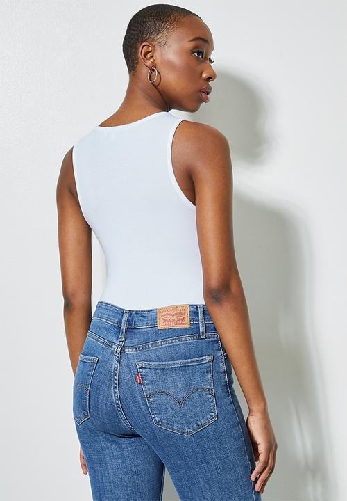 Superbalist - 3 pack high neck cutaway bodysuit - multi 