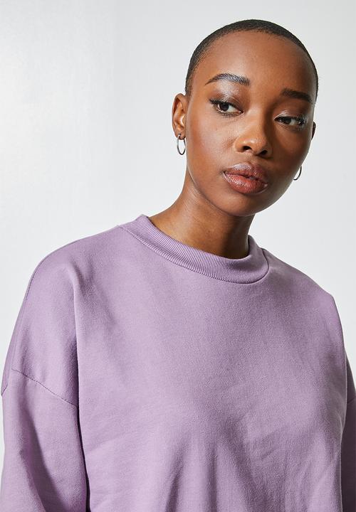 Superbalist - Crew neck sweat - mauve