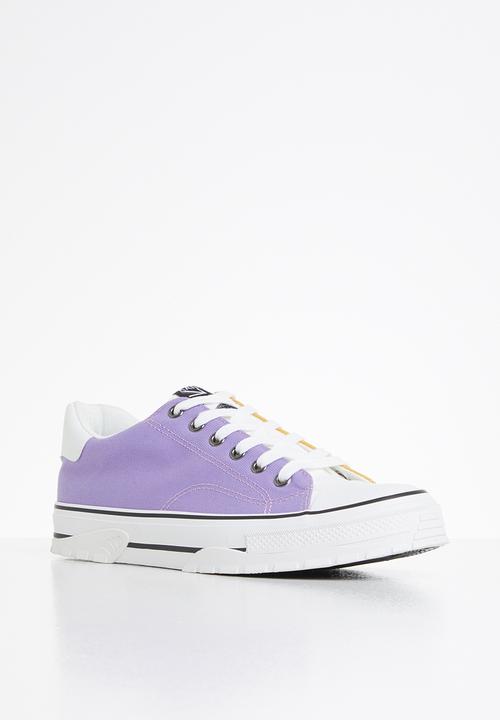 KANGOL - Jerney sneaker - purple & mustard 