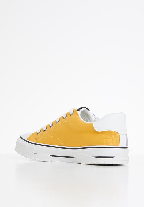 KANGOL - Jerney sneaker - purple & mustard 