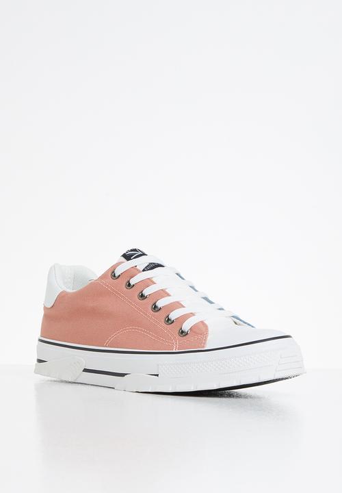 KANGOL - Jerney sneaker - peach &  blue