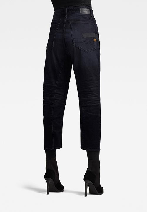 G-STAR - C-staq 3d boyfriend crop jeans - mazarine iced flock