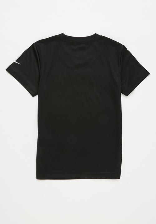 Nike - Nike swoosh nike block tee - black