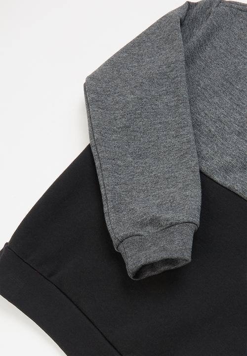 Pop Candy - Younger boys colour block sweat set - multi