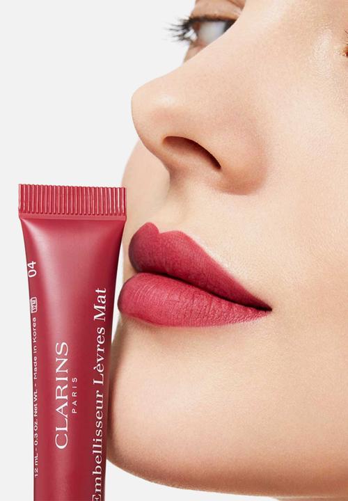 Clarins - Velvet Lip Perfector - 04 Raspberry
