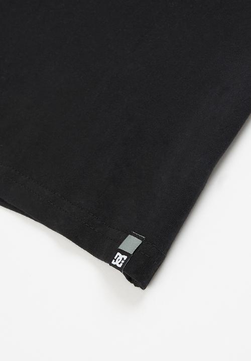 DC - Glen end short sleeve tee boy - black