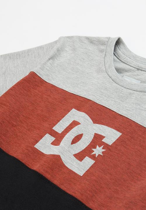 DC - Glen end short sleeve tee boy - black
