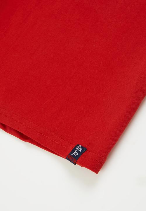 Aca Joe - Big-boys short sleeve tee - red