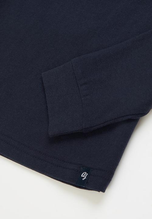 Aca Joe - Pre-girls long sleeve tee - navy