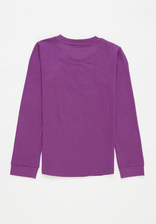 Aca Joe - Pre-girls long sleeve tee - purple