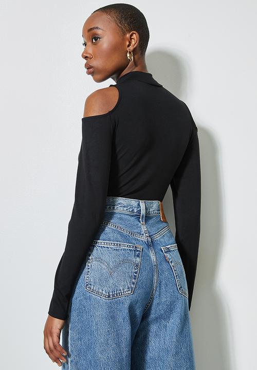 Superbalist - Cutout detail bodysuit - black