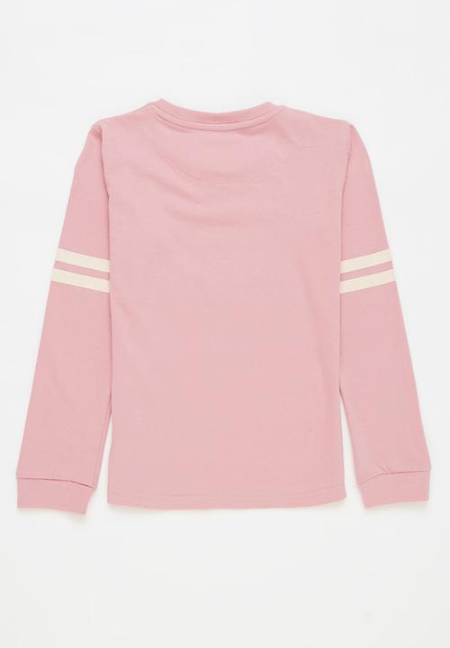 Aca Joe - Pre-girls long sleeve tee - pink