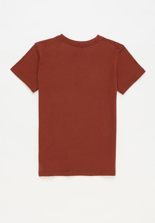 Billabong  - Boys badlands short sleeve tee - brown