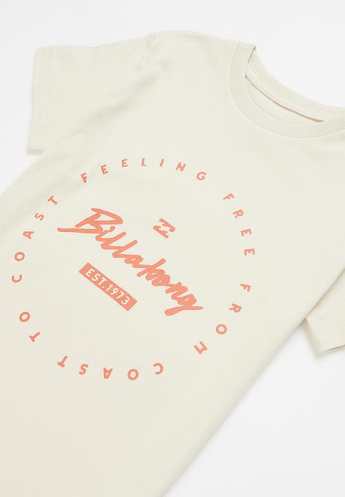 Billabong  - Boys coast to coast tee - neutral