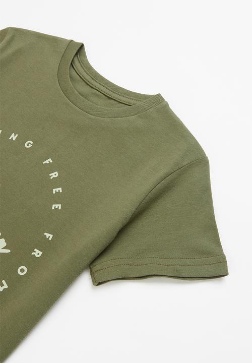 Billabong  - Boys coast to coast tee - green
