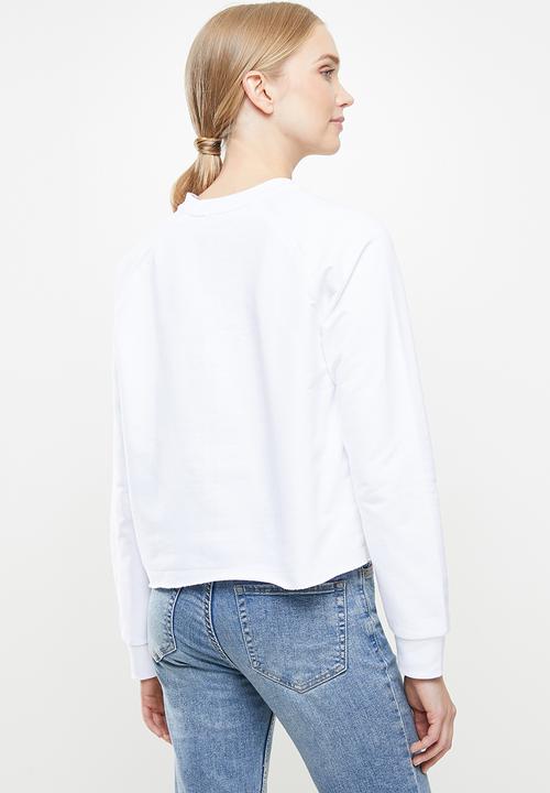 Volcom - Truly stoked crew neck sweat - white