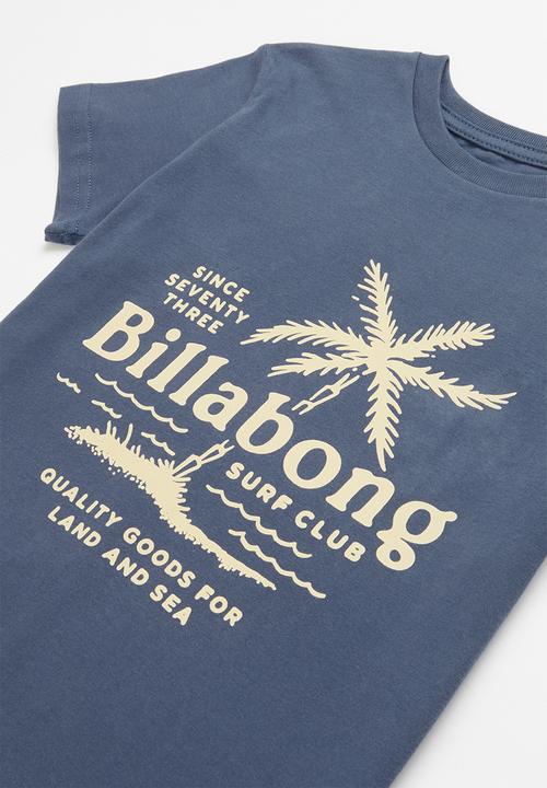 Billabong  - Boys surfclub tee - blue