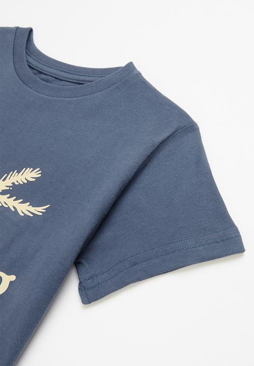 Billabong  - Boys surfclub tee - blue