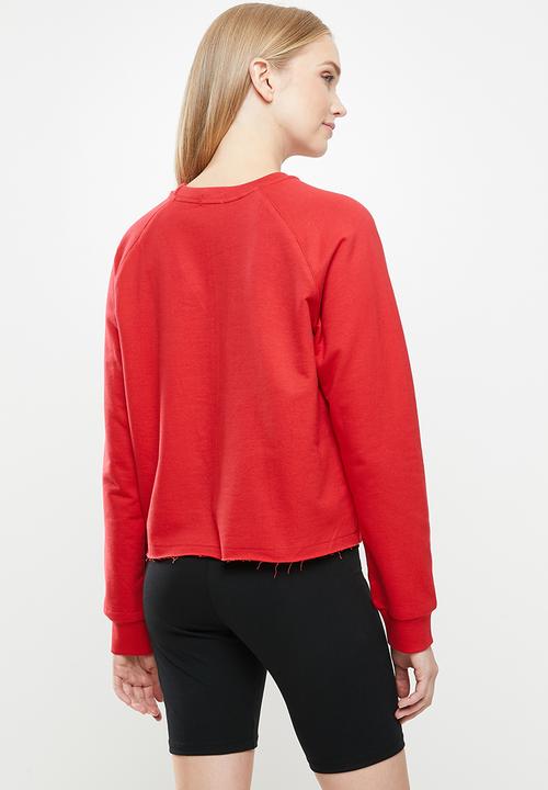 Volcom - Truly stoked crew neck sweat - red