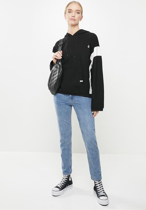 Volcom - Rock the blox hoodie - black & white