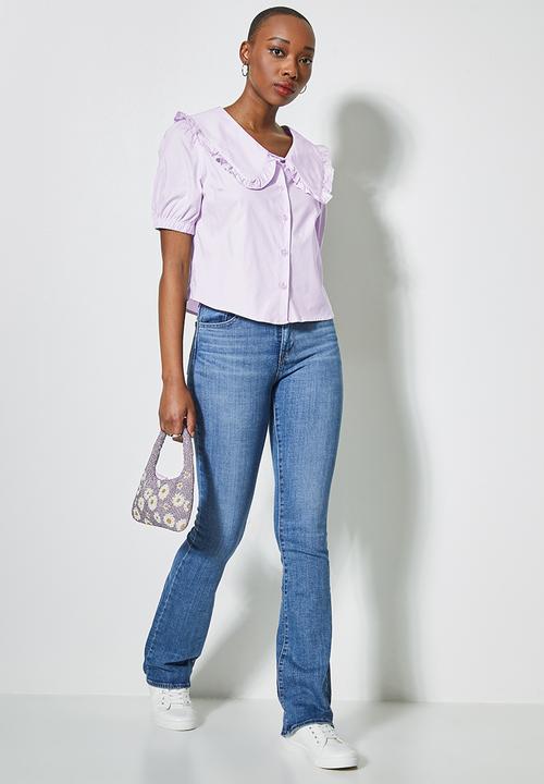 Superbalist - Peterpan collar blouse - lilac