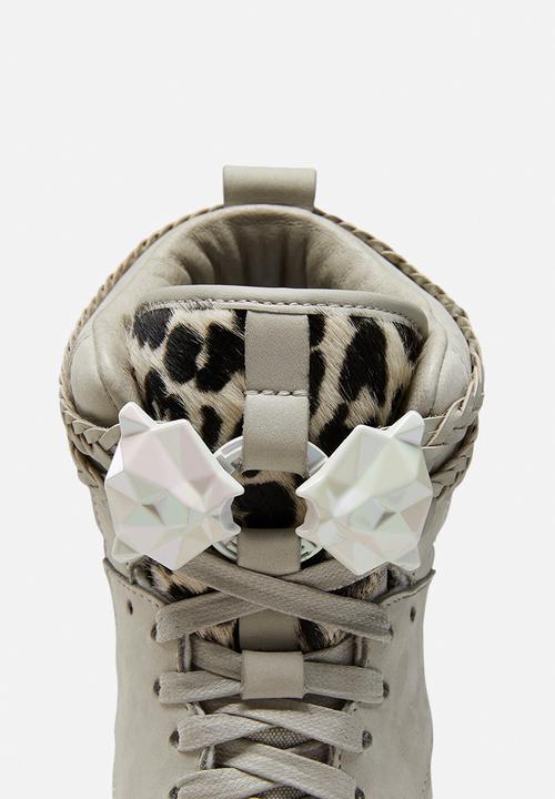 Reebok - Freestyle hi Wonder Woman - shady grey / shady grey / fearless purple