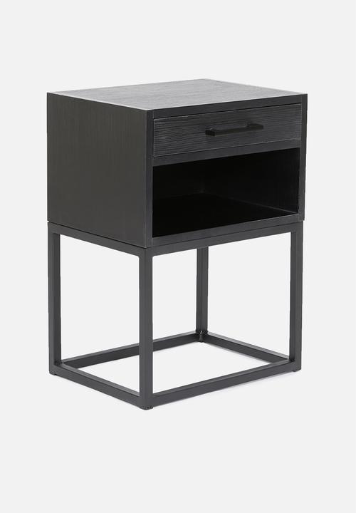 Sixth Floor - Mika bedside - black