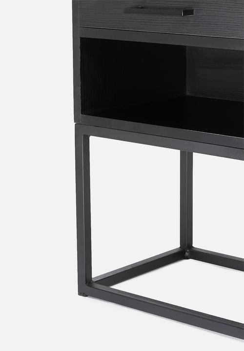 Sixth Floor - Mika bedside - black