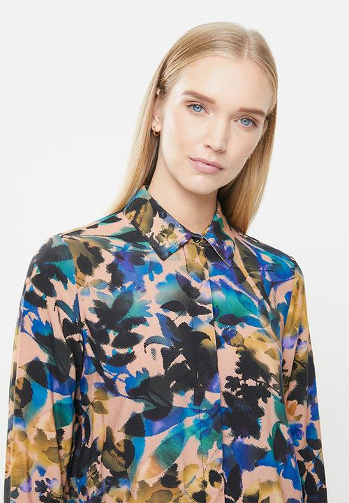POLO - Josie basic printed shirt - floral