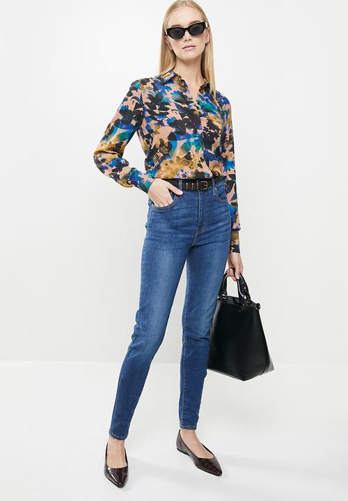 POLO - Josie basic printed shirt - floral
