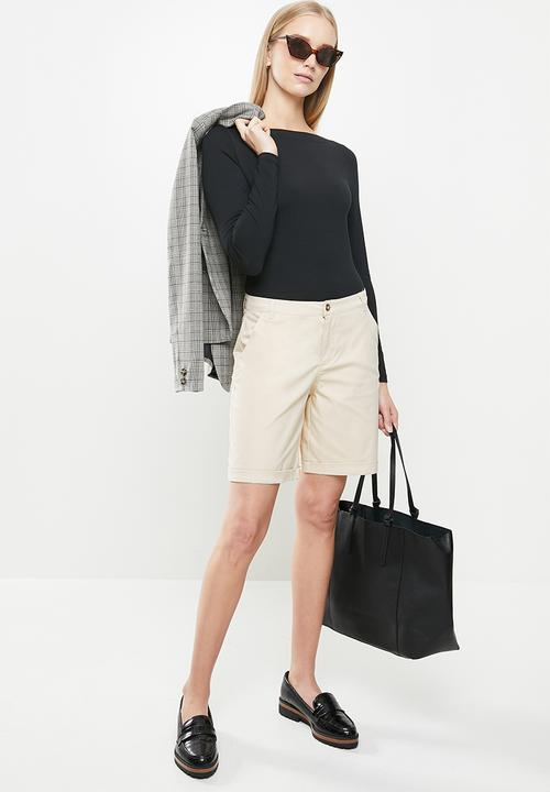 POLO - Harriet basic walk short - stone