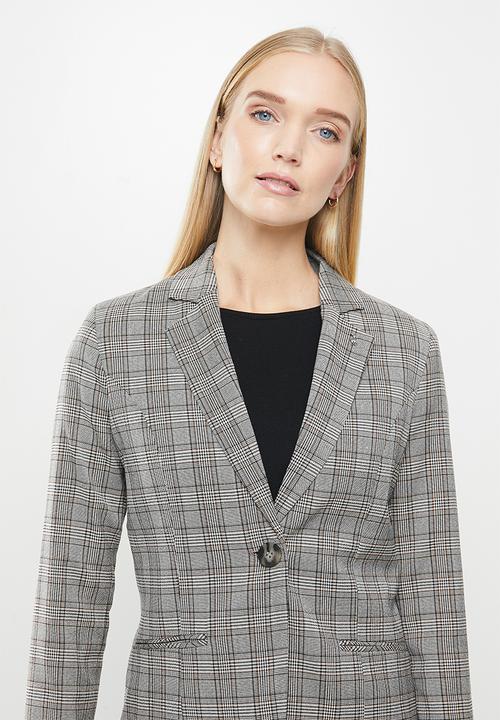 POLO - Paige check suit blazer - multi