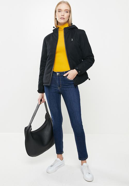 POLO - Clc hers puffer jacket - black