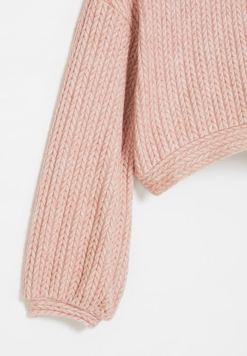 Superbalist - Cropped sweat top - pink