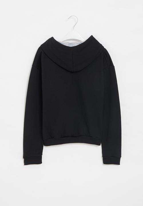 Superbalist - NASA pullover hoodie - black