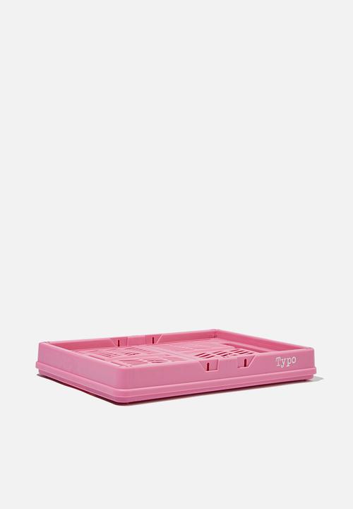 Typo - Large foldable storage - pink guava