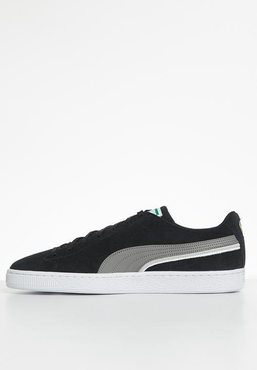 PUMA - Suede triplex - puma black-steel gray-puma white