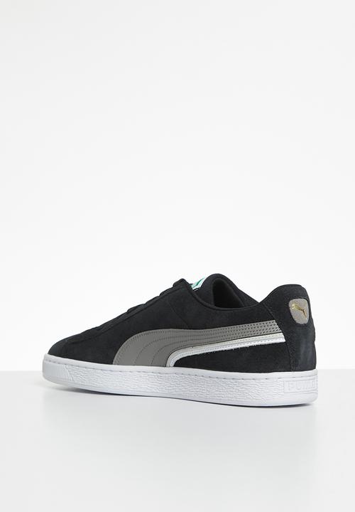 PUMA - Suede triplex - puma black-steel gray-puma white