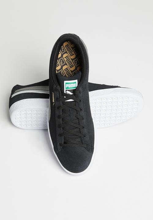 PUMA - Suede triplex - puma black-steel gray-puma white