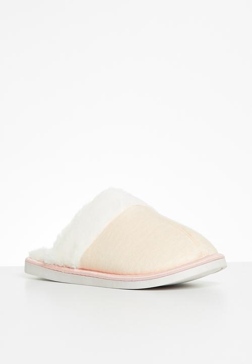 Jada - Fluffy slipper - beige