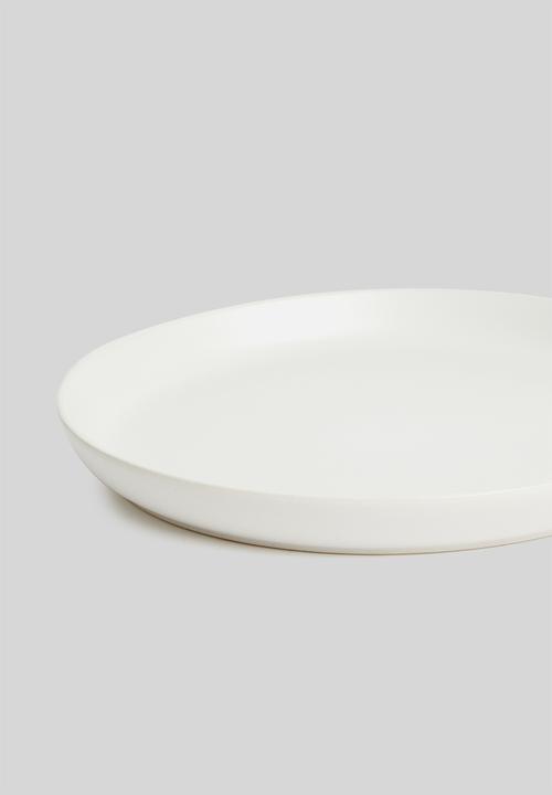 Sixth Floor - Crisp side plate set of 4 - white 