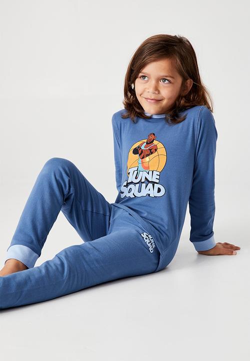 Cotton On - Orlando long sleeve pyjama set licensed - blue 