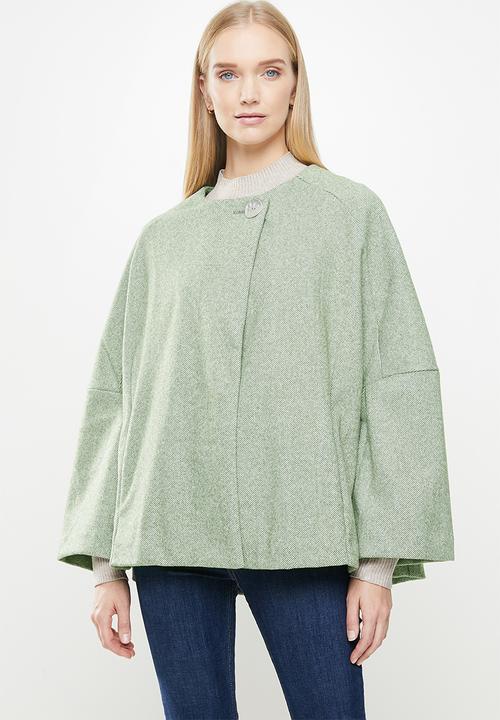 POLO - Hazel swing coat - heringbone