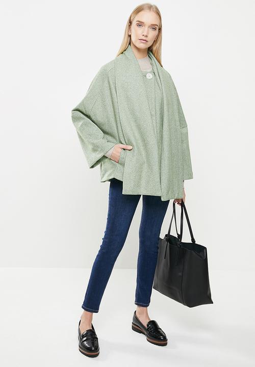 POLO - Hazel swing coat - heringbone