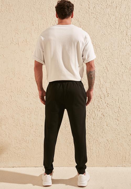 Trendyol - Side print joggers - black