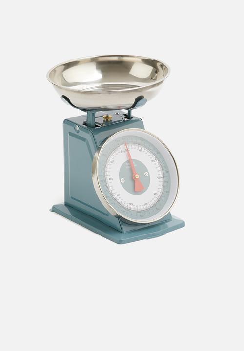 Excellent Houseware - Retro kitchen scale - blue