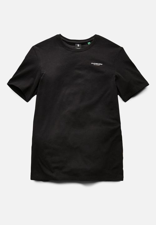 G-STAR - Slim base r t short sleeve - dk black