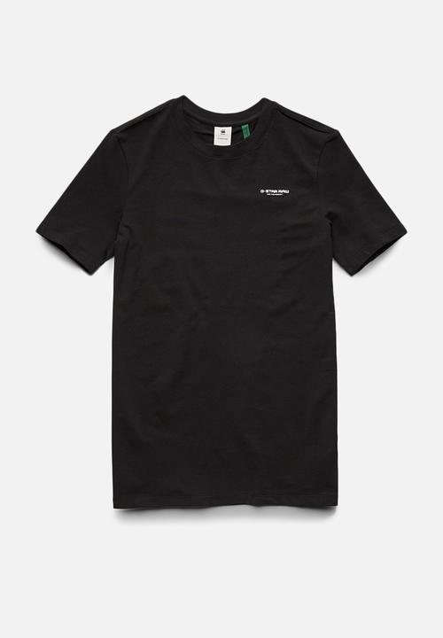 G-STAR - Slim base r t short sleeve - dk black